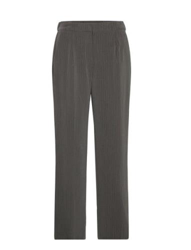 Yaspinly Hmw Pinstripe Pant S. YAS Grey