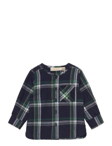 Sgbezram Checked Shirt Soft Gallery Blue