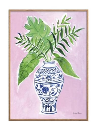 Wild Apple - Elegant Chinoiserie I Poster & Frame Patterned