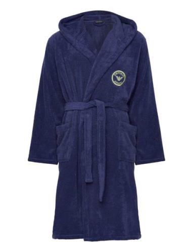 Men's Woven Bathrobe Emporio Armani Blue