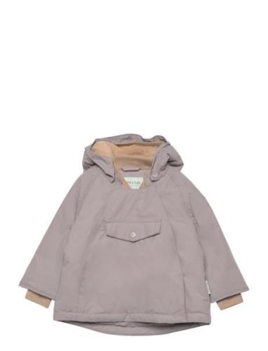 Wang Fleece Lined Winter Jacket. Grs Mini A Ture Grey