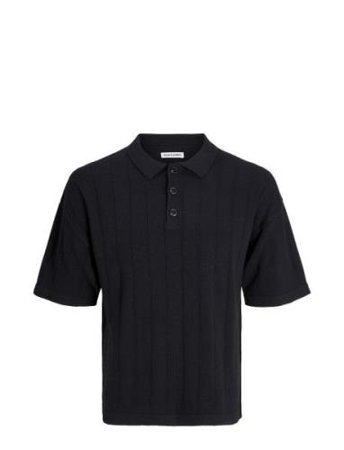 Jjmarco Knit Ss Polo Jack & J S Black