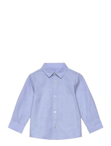 Oxford Cotton Shirt Mango Blue