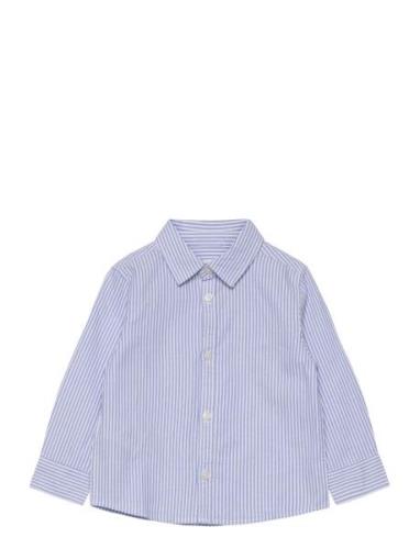 Oxford Cotton Shirt Mango Blue