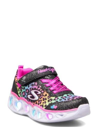 Girls S-Lights Heart Lights - Love Match Skechers Patterned