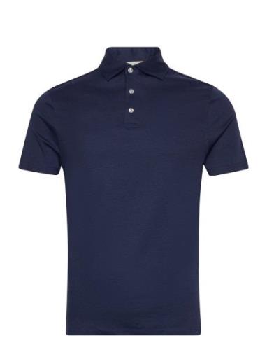 Bs Cayo Regular Fit Polo Shirt Bruun & Stengade Blue