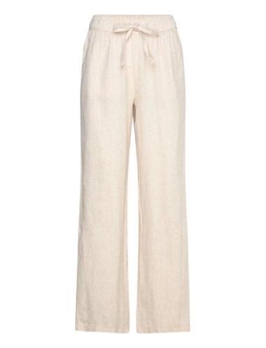 Bs Annette Pants Bruun & Stengade Beige