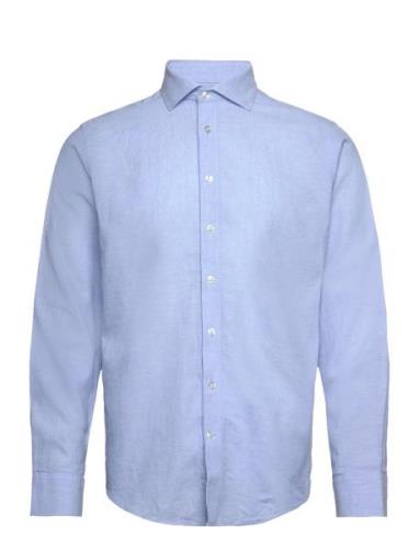 Bs Butkus Casual Modern Fit Shirt Bruun & Stengade Blue