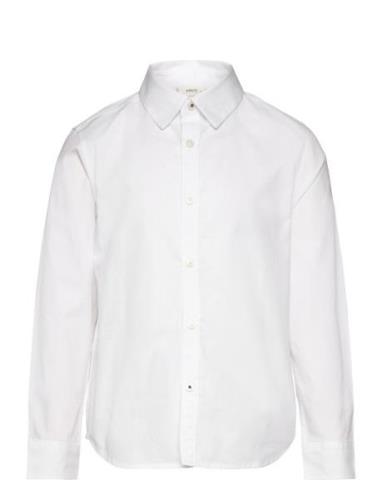 Regular-Fit Poplin Shirt Mango White