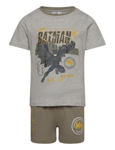 Set 2P Short + Ts Batman Green