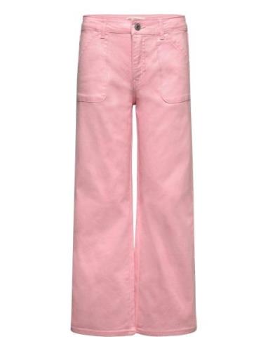 Levi's Cropped Wide Leg Pants Levi's Pink