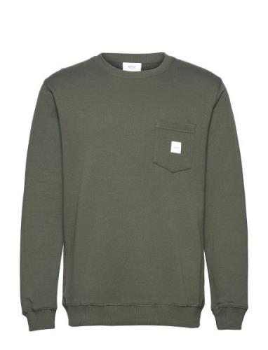 Square Pocket Sweatshirt Makia Green