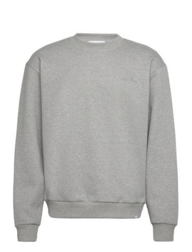 Crew Sweatshirt Les Deux Grey