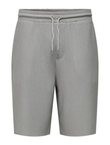 Onsdrum Pleated Shorts ONLY & SONS Grey