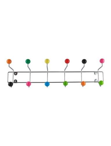Hat Rack Saturnus With Coloured Assorted Balls Present Time Patterned