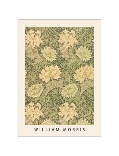 William-Morris-Green-Flowers PSTR Studio Green