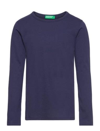 Long Sleeves T-Shirt United Colors Of Benetton Blue
