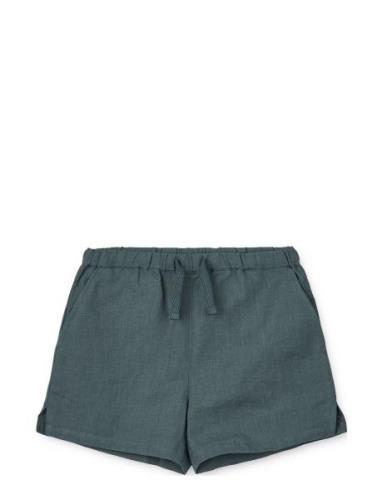 Tage Linen Shorts Liewood Blue
