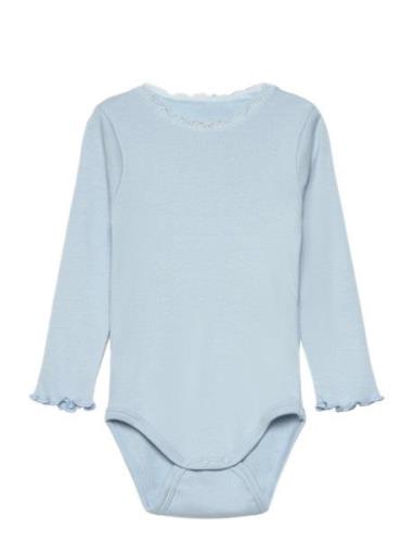 Body Ls Rib Huttelihut Blue