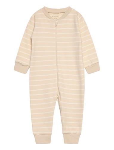 Nightsuit W.zipper Fixoni Beige