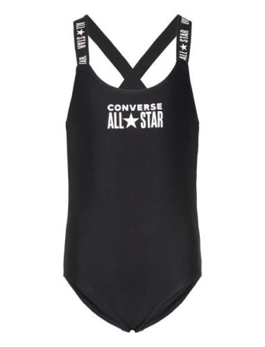 Cnvg 1Pd Core Logo Swimsuit Converse Black