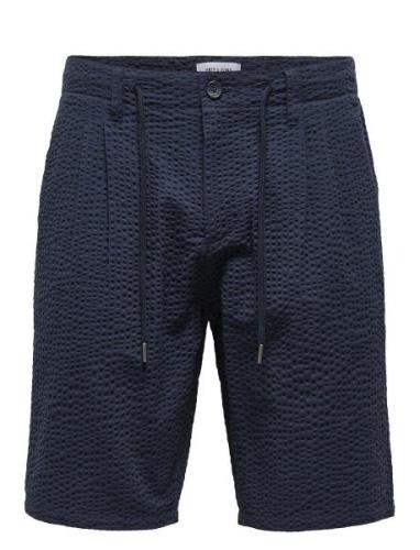 Onsleo Life 0009 Seersucker Shorts ONLY & SONS Navy