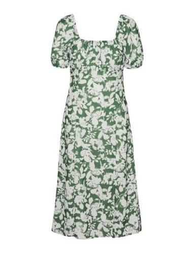 Vmfrej 2/4 Calf Dress Wvn Exp Vero Moda Green