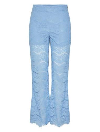 Yaslarisso Hw Lace Pants - Show YAS Blue