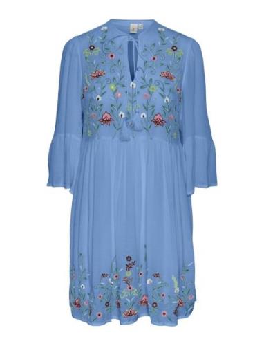 Yaschella 3/4 Tunic Dress S. - Fest YAS Blue