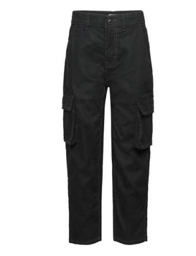 Trousers Wilmer Cargo Balloon Lindex Black