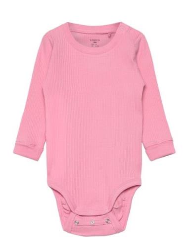 Body Basic Rib Lindex Pink