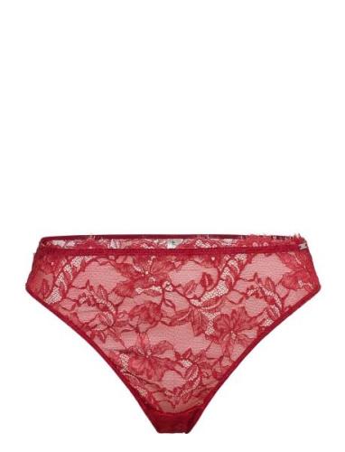 Brief Amie Brazilian Midi Lindex Red