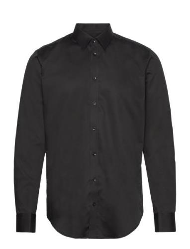 Slim Fit Mens Shirt Bosweel Shirts Est. 1937 Black