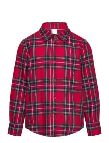 Shirt Check Christmas Lindex Red