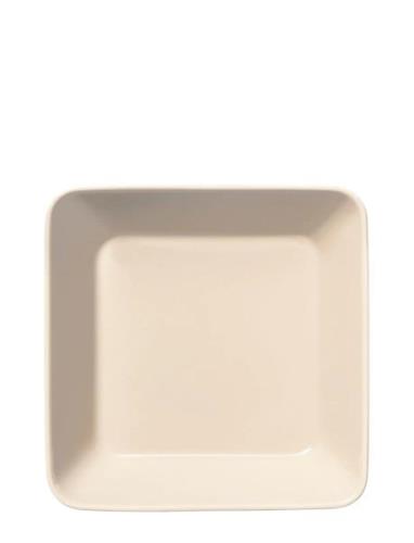 Teema Plate 16X16Cm Linen Iittala Beige