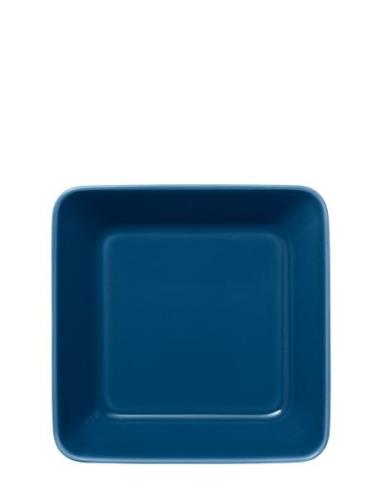 Teema Plate 16X16Cm Vintage Blue Iittala Blue