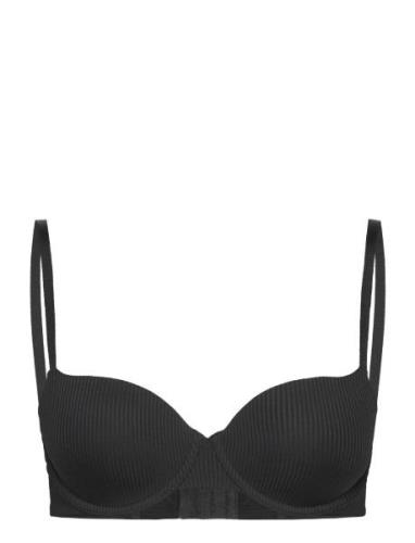 Bra Akleja Micro Rib Lindex Black