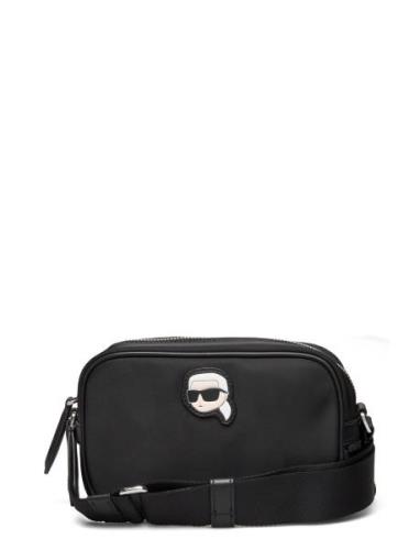 K/Ikonik 2.0 Nylon Camera Bag Karl Lagerfeld Black