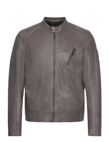 V Racer Jacket Black Belstaff Grey