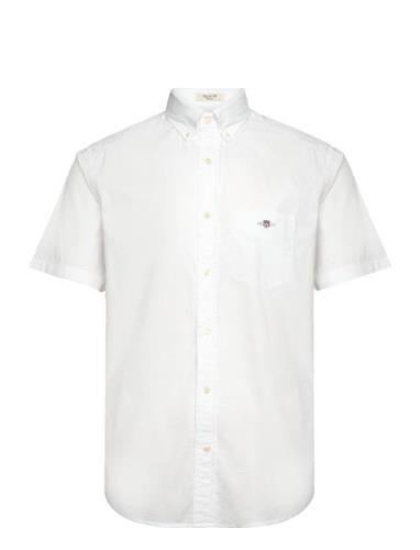 Reg Poplin Ss Shirt GANT White