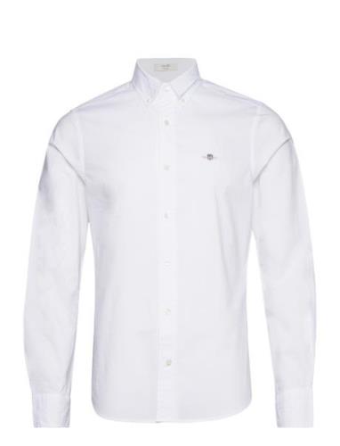 Slim Poplin Shirt GANT White