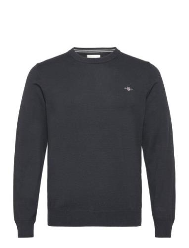 Classic Cotton C-Neck GANT Black