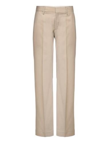 Bootcut Wool Trousers Filippa K Beige