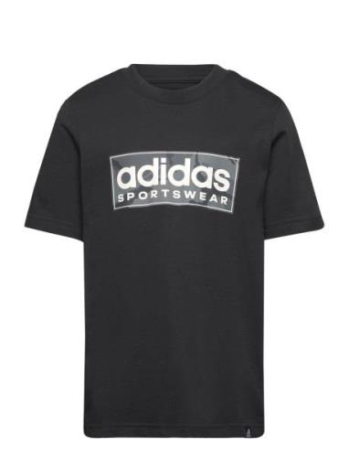 B Camo Lin T Adidas Sportswear Black