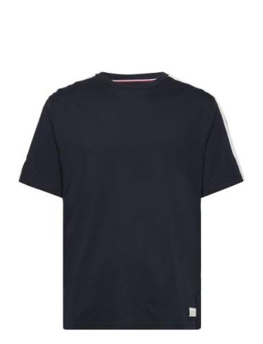 Ss Tee Logo Tommy Hilfiger Navy