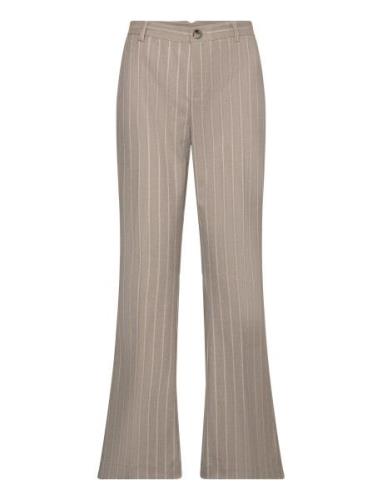 Mmrhys Stripe Pant MOS MOSH Beige