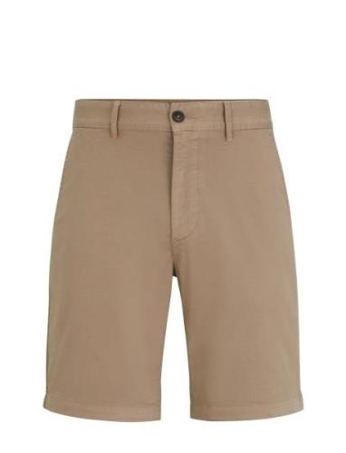 Chino-Slim-Shorts BOSS Beige