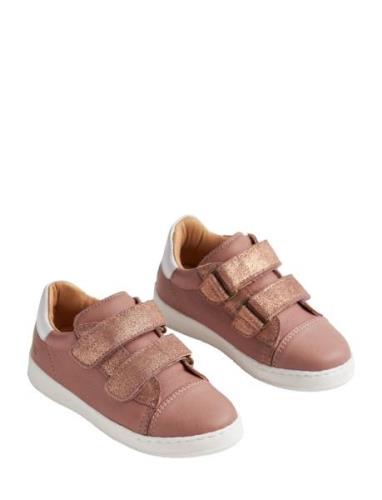 Sneaker Double Velcro Velo Wheat Pink