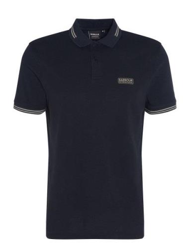 B.intl Ess Tipped Polo Barbour Black