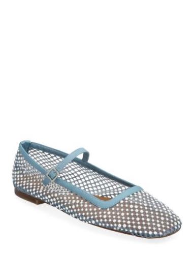 Vanita Denim Ballerina MIISTA Blue